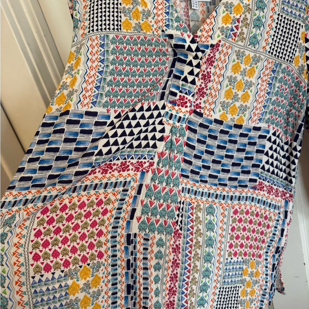 Tinta colorful patterned blouse - image 2